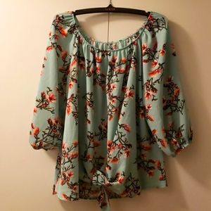 Floral blouse